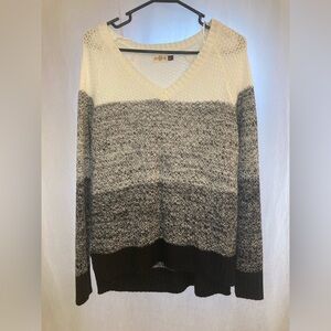 SO V Neck Knit Sweater